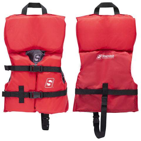 Seachoice BLK/RED VEST INFANT