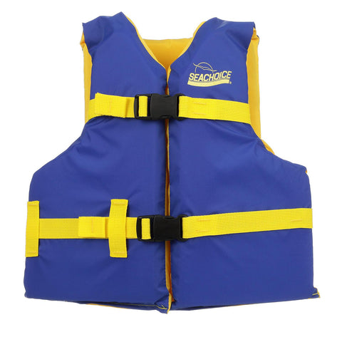 Seachoice BLUE/YELLOW YOUTH VEST 25-29"