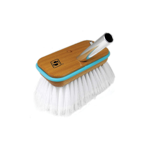 Seachoice WOOD BRUSH 6" STIFF QC