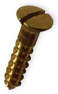 Silicon Bronze Oval Head Slotted Wood Screw