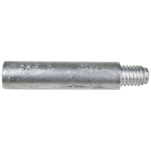 EO only  Engine Pencil Zinc Only - 1/4" x 3/8" x 1-3/4"