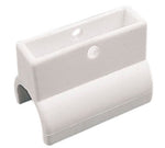 Rail Mount Bow Socket, White 1