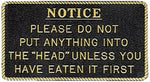 Bernard Marine Head Notice