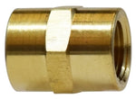 3/8" Brass LP BS Coupling