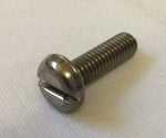 SCREW SLT 18/8SS PAN M6