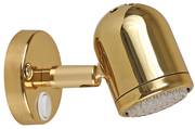 LED BRASS READING LIGHT MR16 1