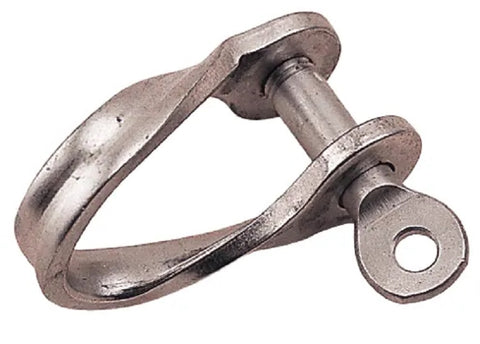 Sea-Dog Line Twisted D Shackle, 3/16" x 7/16" x 1-5/16"