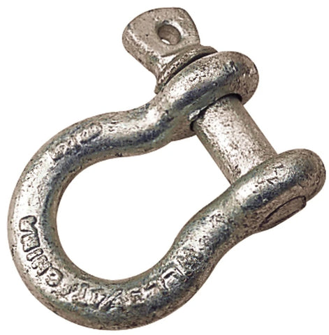 Sea-Dog Line Screw Pin Bow Anchor Shackle-Load Rated, 1/4" 1/2 Ton Load