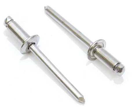 SS Pop Rivet - #42 - 1/8" x 1/4" - 100 Pack