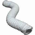 VENT HOSE WHITE VINYL 4  IN.