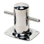 Vetus Stainless Steel Bollard with Baseplate - Achilles 150 - SWL 1800 kgf