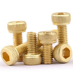 4/40 X 3/8 Socket Head Cap Screw Brass